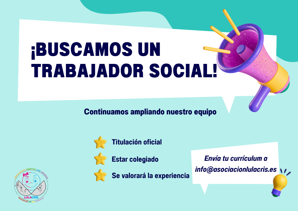 Abrimos proceso de selección para sumar un trabajador social a nuestro equipo